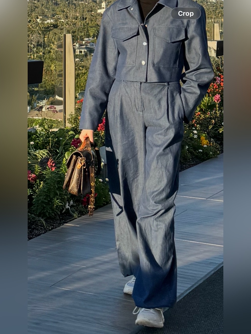 ZARA Set Denim Jacket & Pants